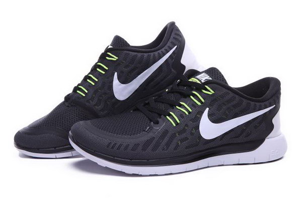 Nike Free 5.0 Running Shoes Black White Factory Outlet